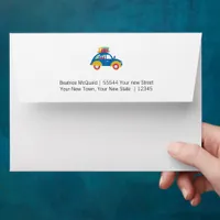 Cute Moving Announcement | New Address Envelope