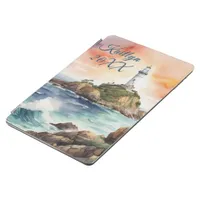 Watercolor Sketch Byron Bay Lighthouse Monogram | iPad Air Cover