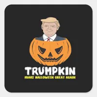 Trumpkin Make Halloween Great Again Classic – Sati Square Sticker