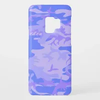 Camouflage Pastel Blue Abstract Pattern Case-Mate Samsung Galaxy Case