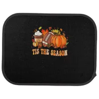 Pumpkin Spice Football Tis The Season Car Floor Mat