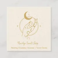 New Age Occult Shop Square Business Card