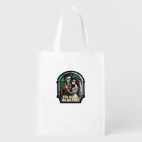 Valentine Till Death Do Us Part Romantic Style Grocery Bag