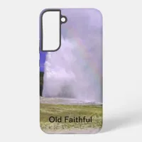 Old Faithful in Yellowstone National Park Samsung Galaxy S22+ Case