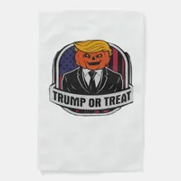 Trumpkin Or Treat Halloween - Political Costume Cl Garden Flag