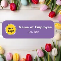Multi Color Employee Magnetic Or Safety Pin Name Tag