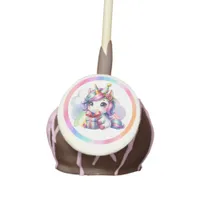 Personalized Girl's Birthday Unicorn Cake Pops