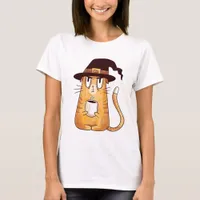 Witch Cat Coffee T-Shirt