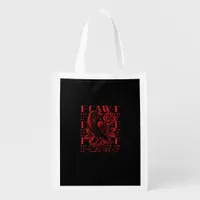 Funny F-Caw-F Crow Crow F-Caw-F Bird Grocery Bag