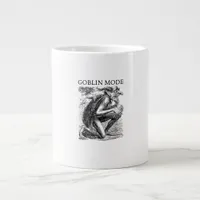 Goblin Mode Goblincore Vintage Aesthetic Funny Off Giant Coffee Mug