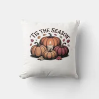 Tis The Season Football Throw Pillow