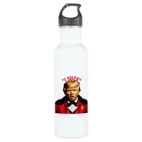 Halloween Donald  Funny Anti- Political Stainless Steel Water Bottle