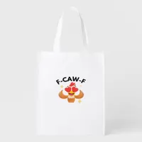 Funny F-Caw-F Classic Grocery Bag