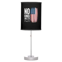 No Kings In America Since 1776 Freedom Spirit Look Table Lamp