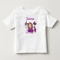 Pretty Princess and Unicorn Personalized Shirt