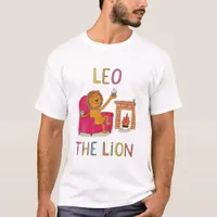 Leo the Lion zodiac cute lion T-Shirt