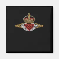 Skeleton Claddagh Color Magnet