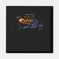 Frog Who Loves You Simple Classic Style Magnet