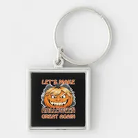 Funny Trumpkin - Let's Make Halloween Great Again  Keychain