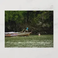 Fishing Boats | Krabi, Thailand Postcard