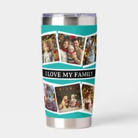 12 Family Photo Template | Love My Family Insulate Insulated Tumbler