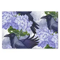 Watercolor Flowers Floral Raven Botanicals Tissue Paper
