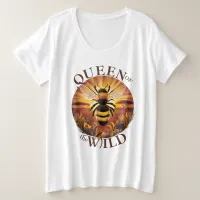 The Queen of the Wild Logo Plus Size T-Shirt