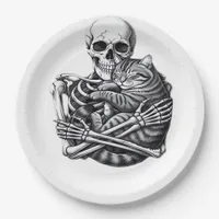 Till Death Do Us Classic & Quote Paper Plates