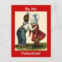 Be My Valentine Postcard