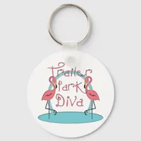 Funny Trailer Park Shirts and Gifts Keychain