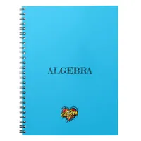 Calista Heart Blue Notebook