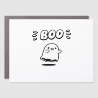 Little Boo Minimal Style Car Magnet