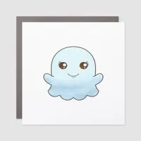 Cute Boo Design Trendy Unique Car Magnet