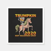 Trumpkin Keep Halloween Great Pumpkin   Napkins