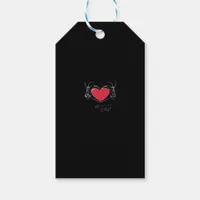 Have A Nice Day! Skeleton Hands With Heart Classic Gift Tags