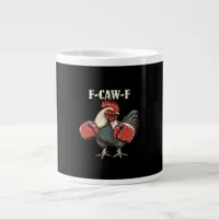 F-Caw-F Chicken Retro Classic Giant Coffee Mug