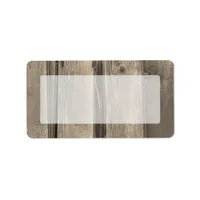 Country Barn Wood Label