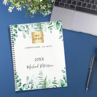 Eucalyptus greenery business logo 2025 planner