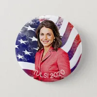 Tulsi Gabbard for Presidnet 2020 Election Button