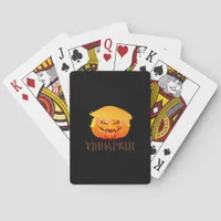 Trumpkin Halloween Classic Poker Cards