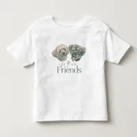 Fur-ever Friends Cute Dogs Toddler T-shirt