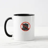 No Kings In The USA America Say No King Classic Re Mug