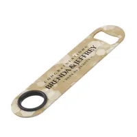 Elegant 1st Paper Wedding Anniversary Celebration Bar Key