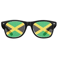 Jamaican Flag Retro Sunglasses