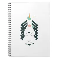 Unicorn in Yoga Pose Notebook