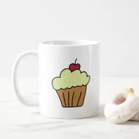 Cute Vanilla Cupcake Coffee Mug