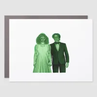 Till Death Do Us Part Classic Retro Design Car Magnet