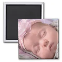 Personalize this Pretty Baby Photo Magnet