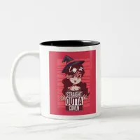 Witch Outta Coven Two-Tone Coffee Mug