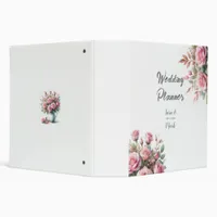 Wedding Planner Cover 3 Ring Binder